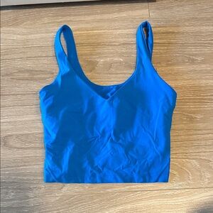 lululemon athletica Blue Tank Top